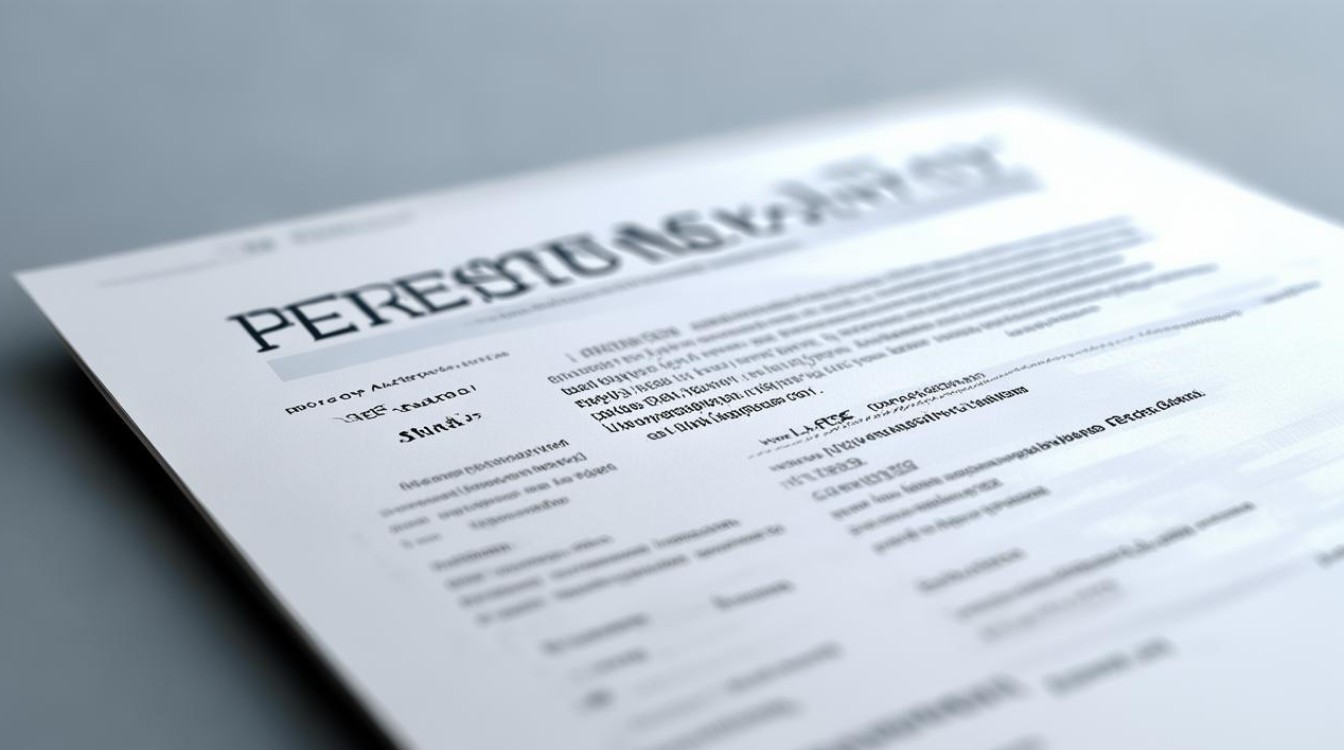 个人简历word模板