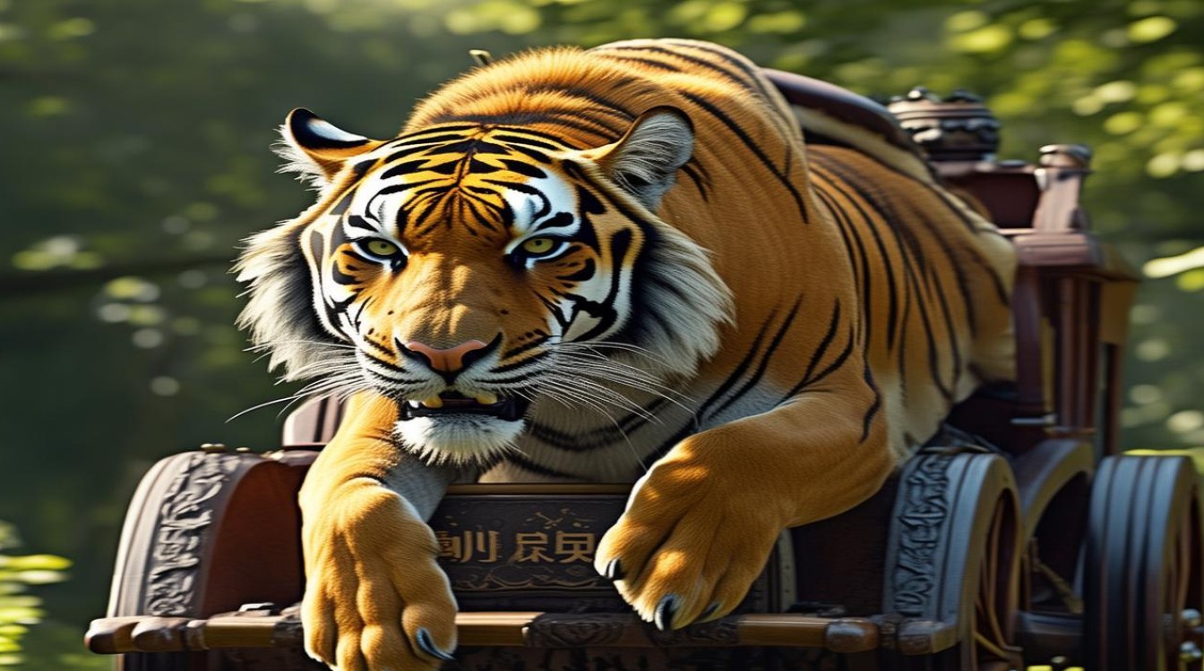 老虎拉车 没人敢(赶) 老虎拉车 没人敢(赶)