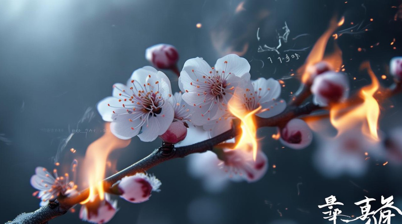 腊梅冒火 有股冷劲儿