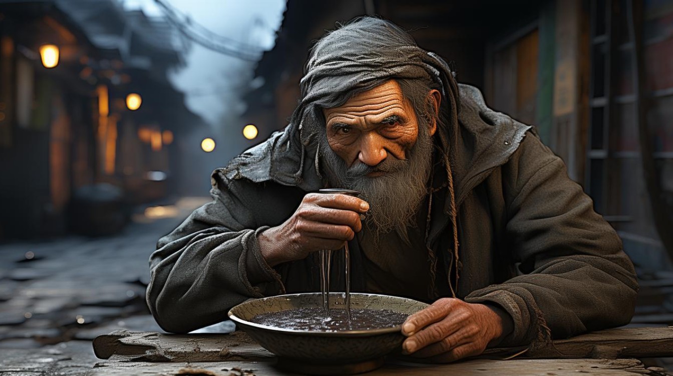 叫花子喝豆汁 全在这份穷酸气 叫花子喝豆汁 全在这份穷酸气