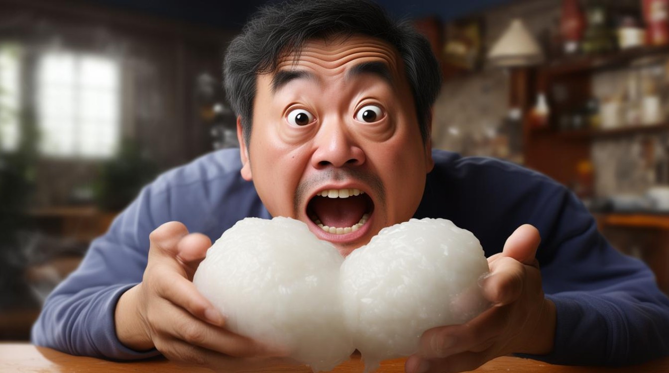 急性子吃汤圆 一口吞