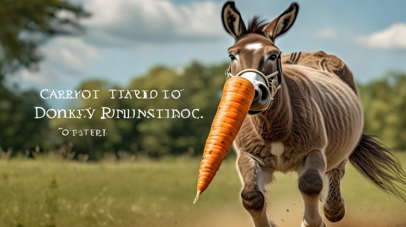 胡萝卜拴驴 跟着跑 胡萝卜拴驴 跟着跑