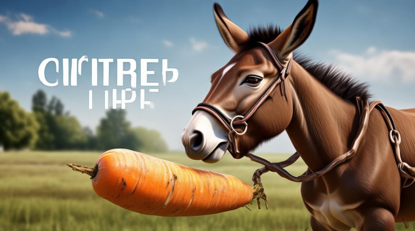 胡萝卜拴驴 跟着跑 胡萝卜拴驴 跟着跑