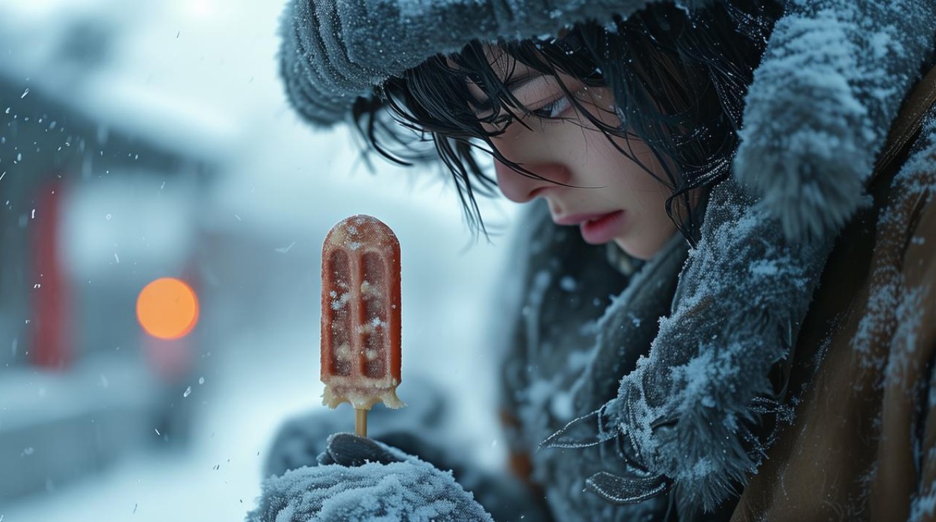 三九天吃冰棍 寒了心