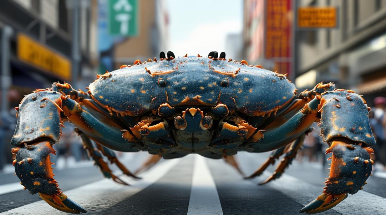 螃蟹过街 横行霸道