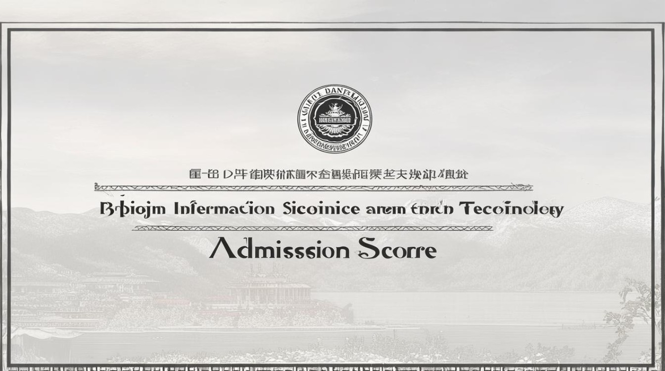 北京信息科技大学录取分数线