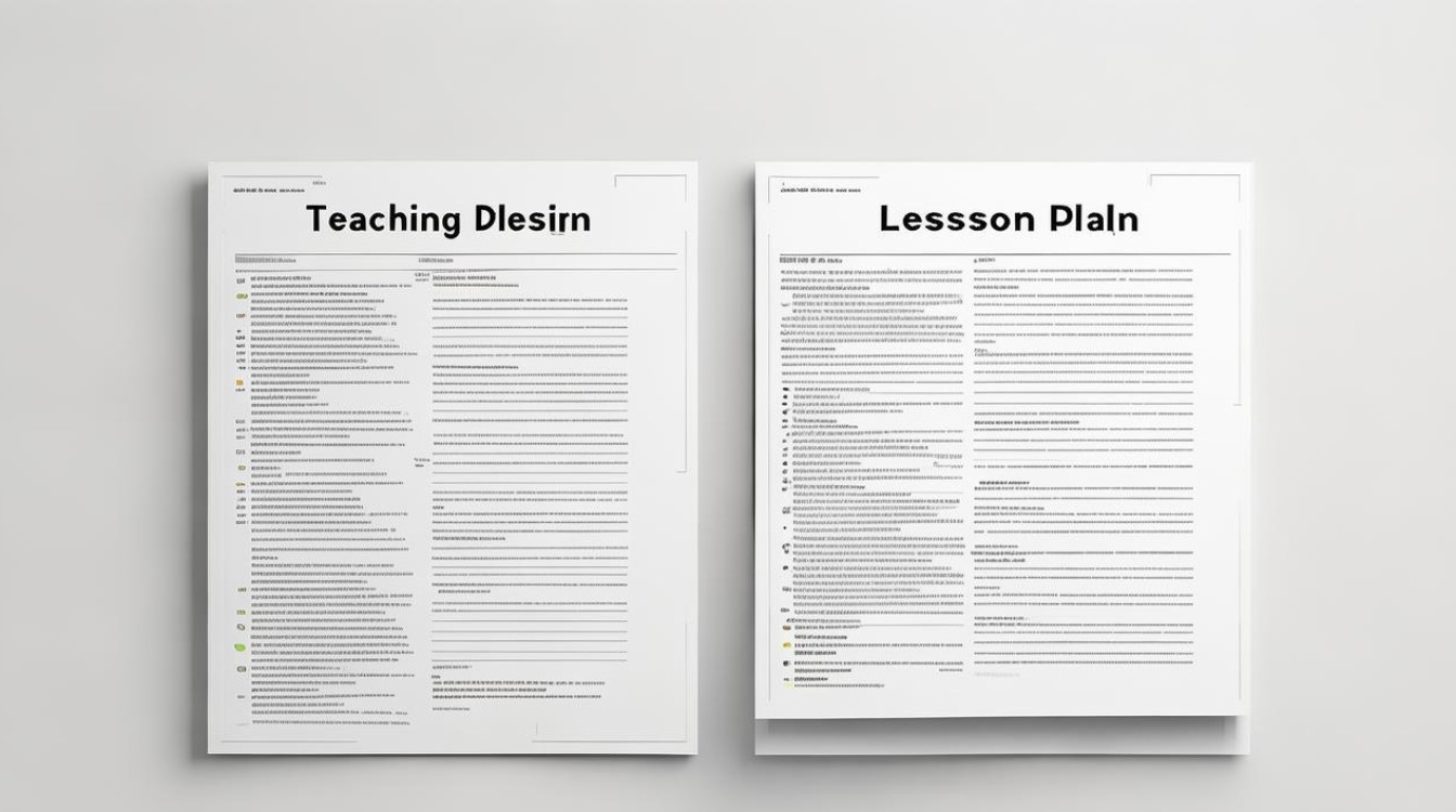 教学设计和教案的区别