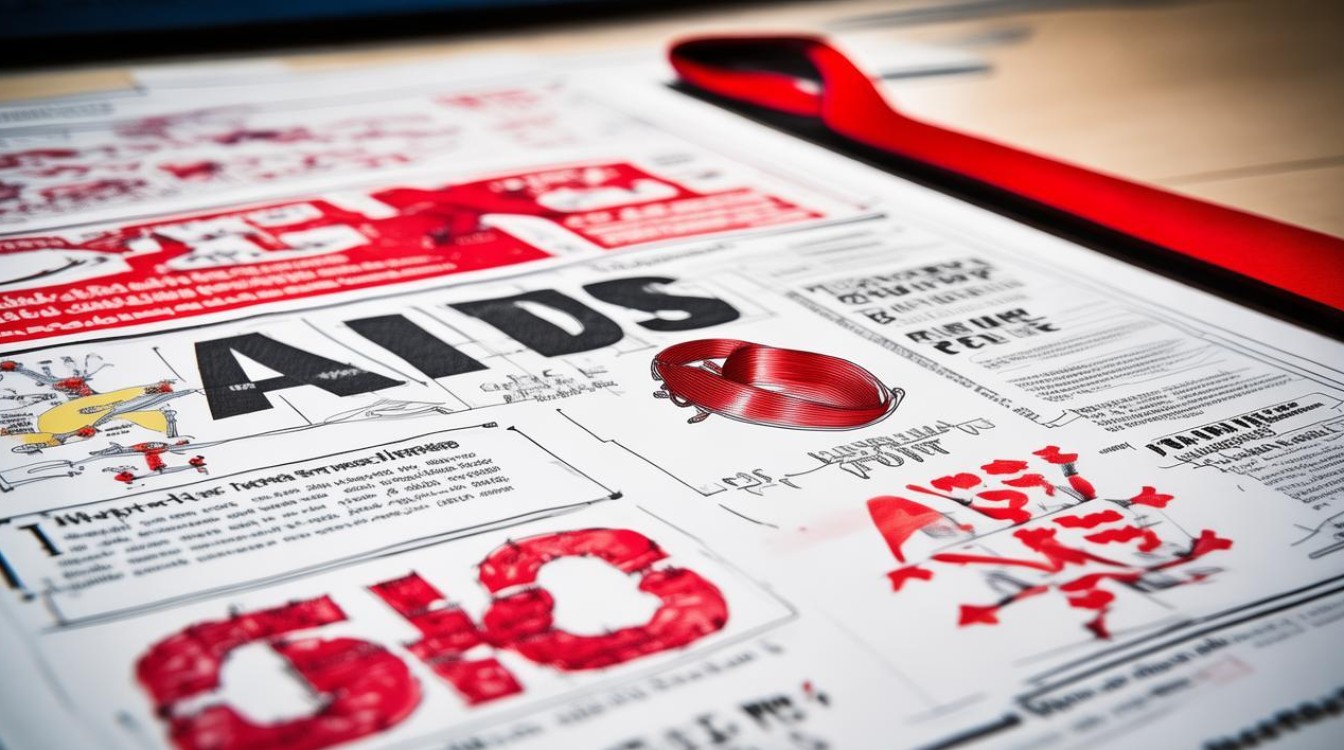 艾滋病手抄报