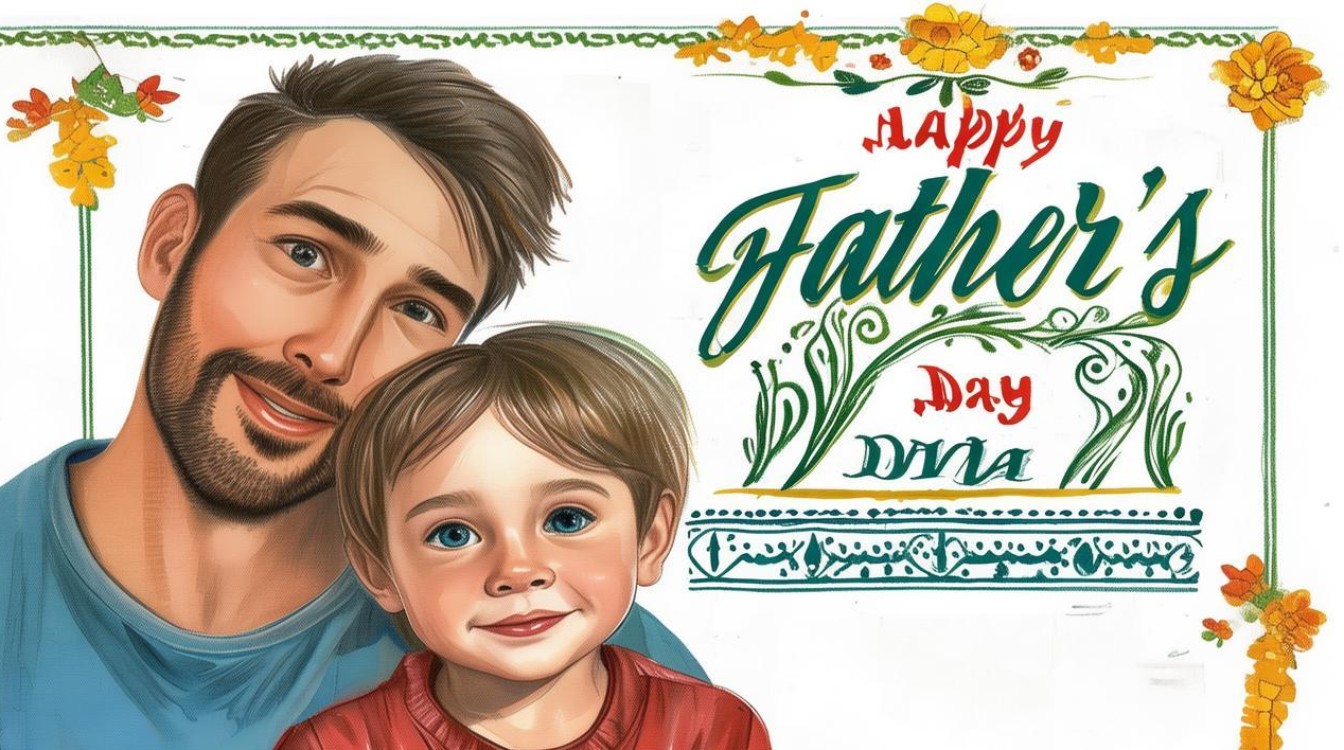 关于父亲节的手抄报