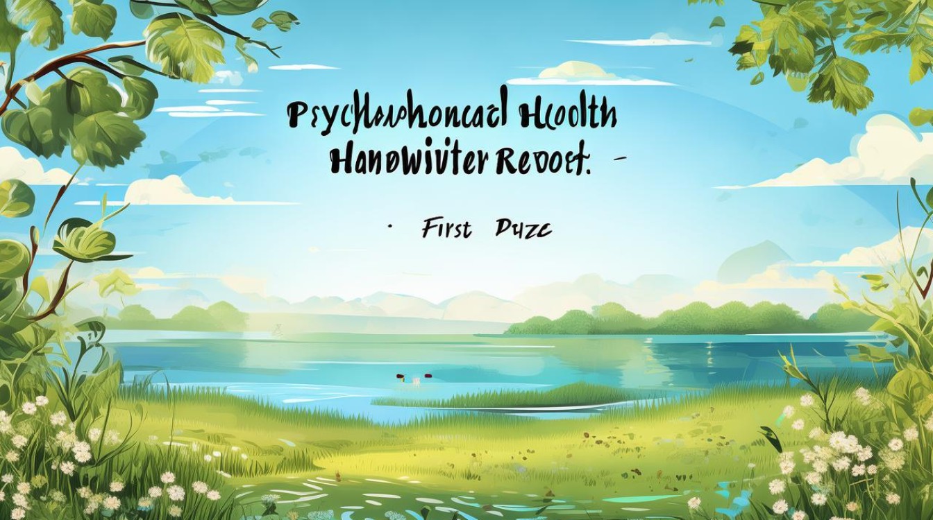 心理健康手抄报一等奖