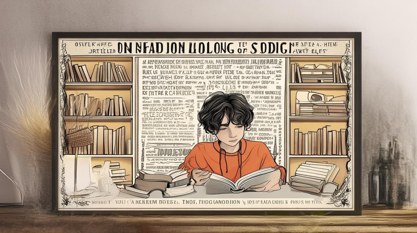 我读书 我快乐的手抄报