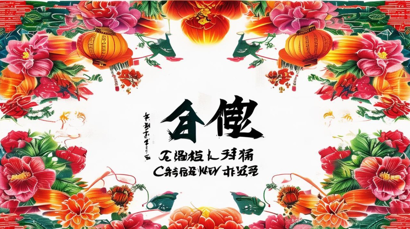 春节手抄报模板