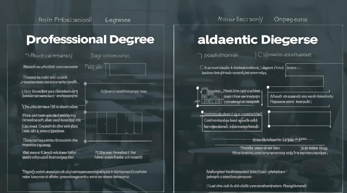 专业学位与学术学位的区别