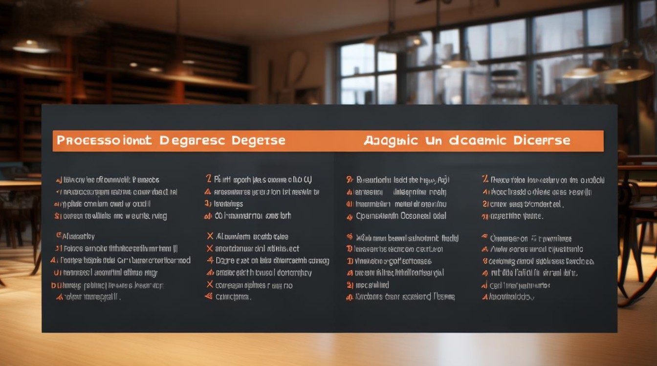 专业学位与学术学位的区别