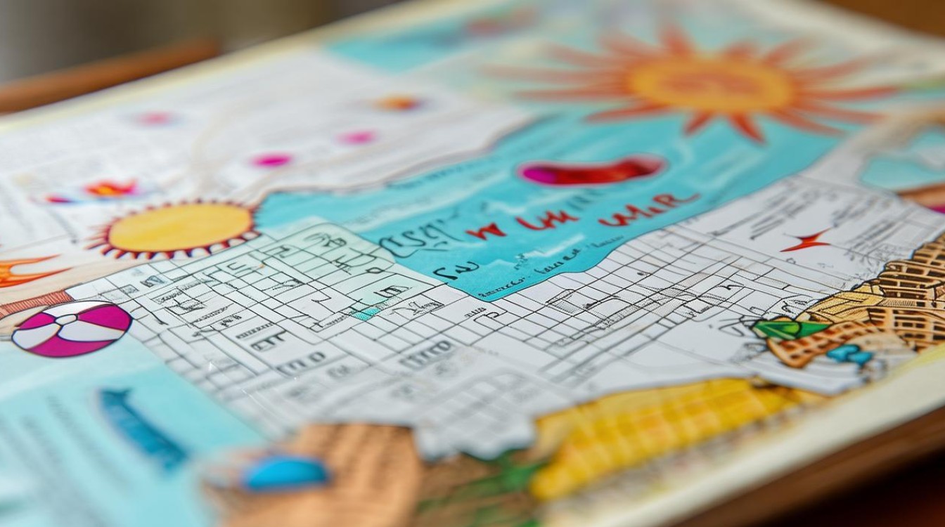 暑假手抄报 暑假手抄报