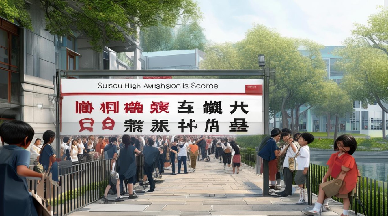 苏州高中录取分数线