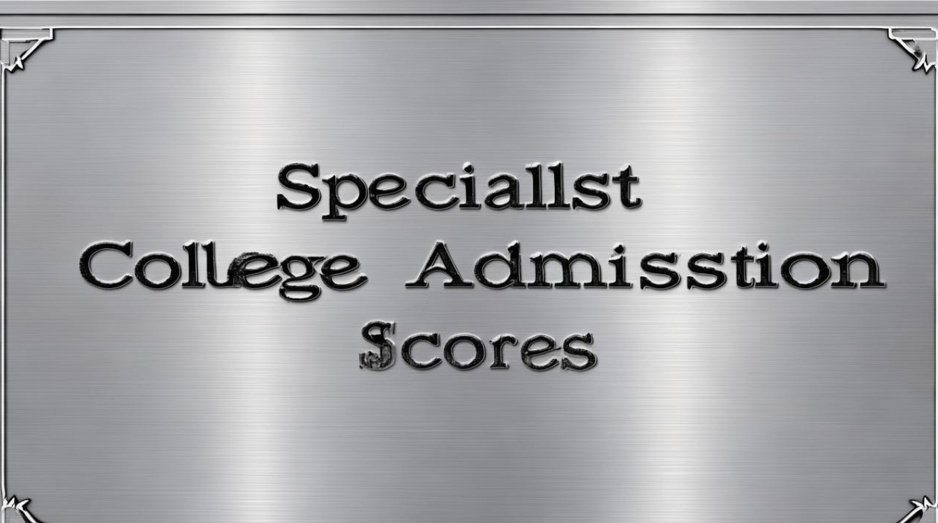 专科学校录取分数线