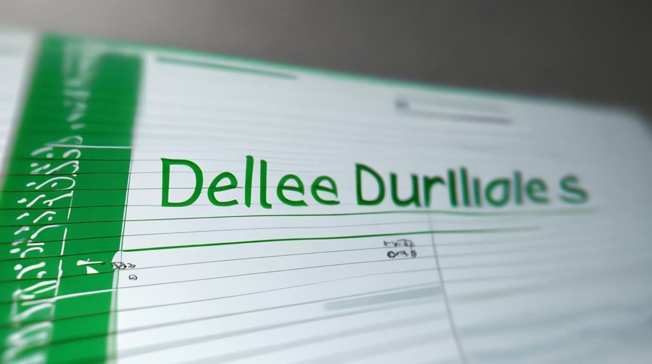 excel删除重复项保留一个