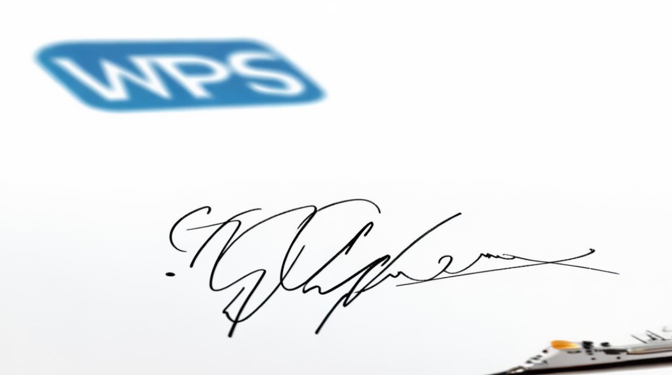 wps怎么手写签名