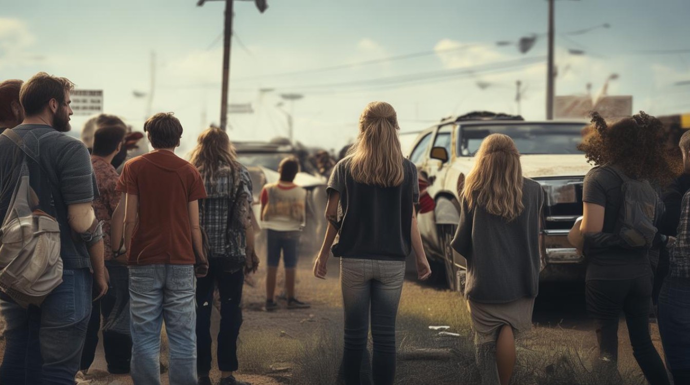 观看交通事故观后感