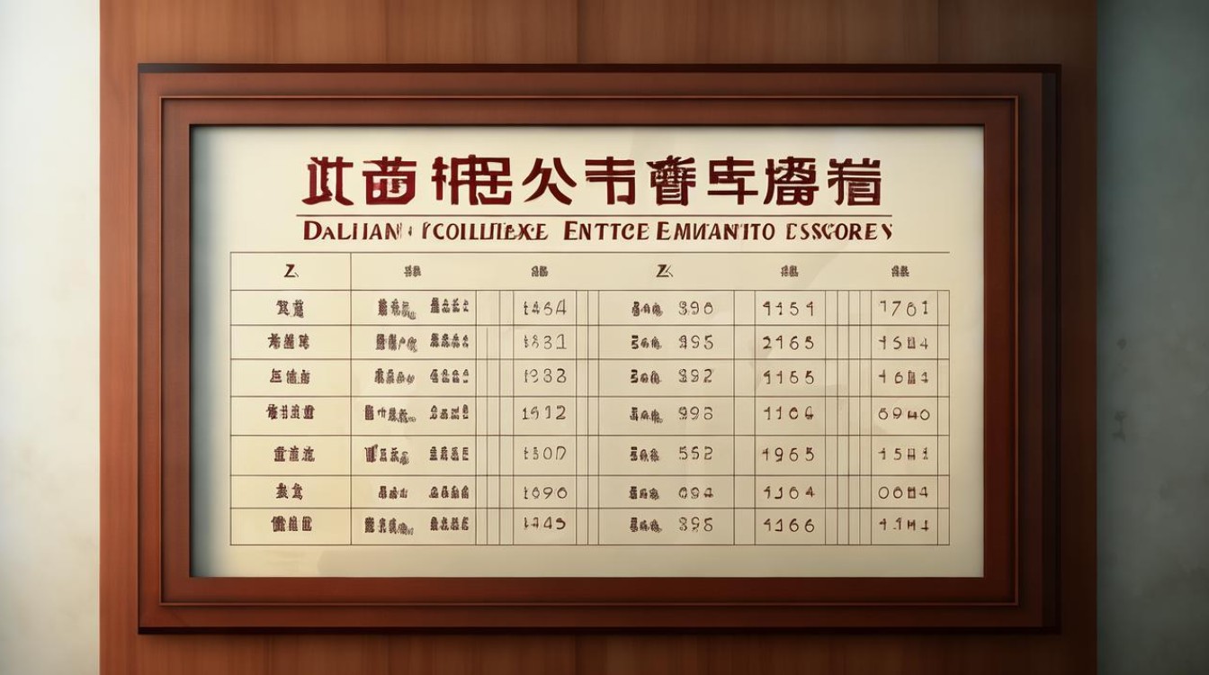 大连中考分数线