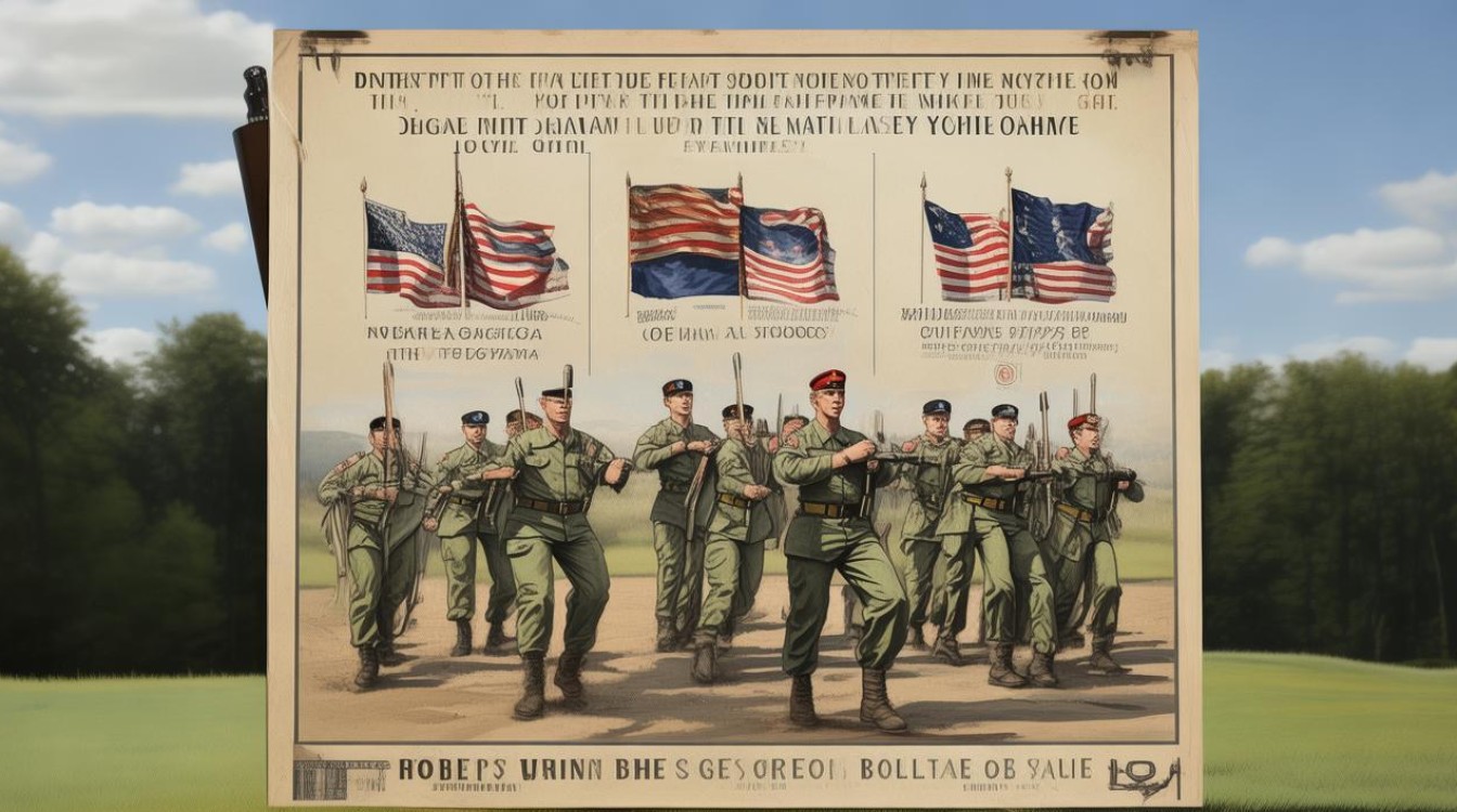 军训手抄报图片