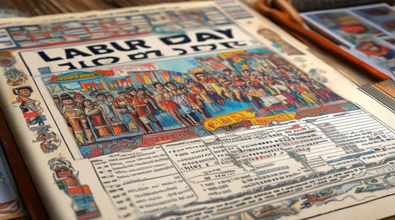 关于劳动节的手抄报