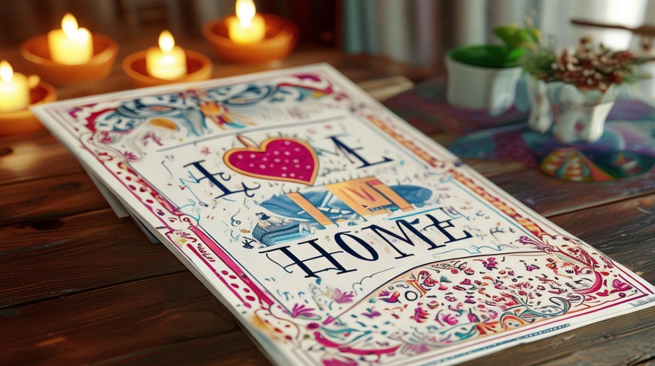 我爱我家手抄报