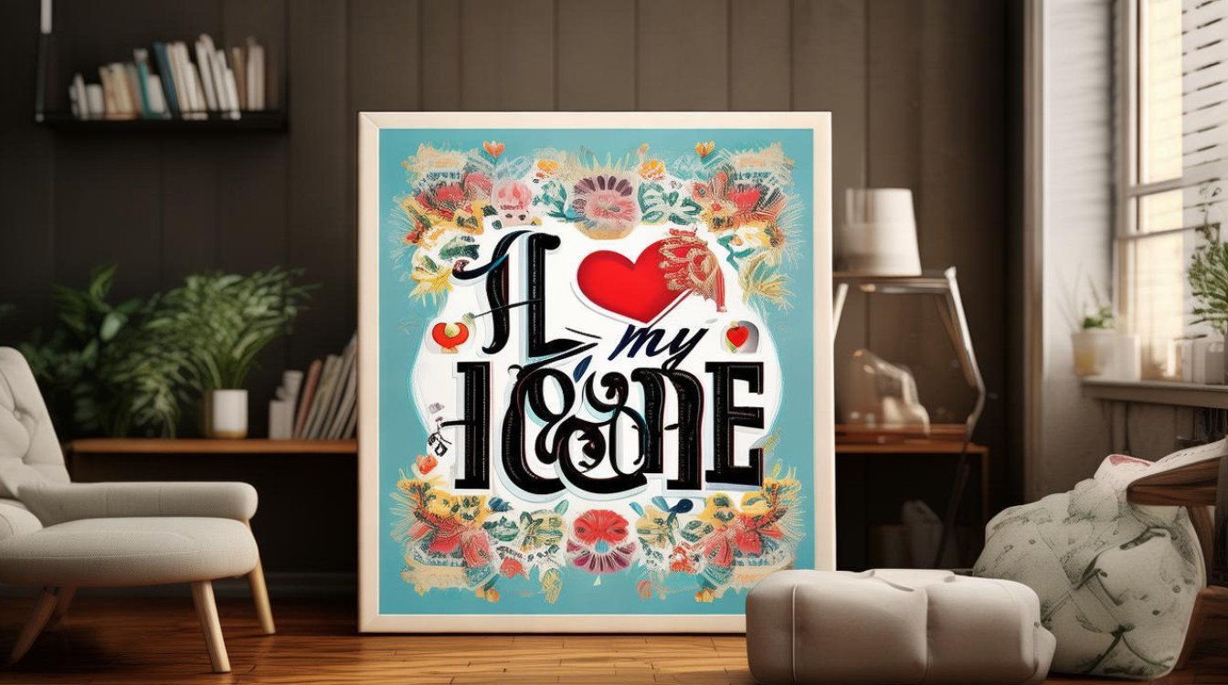 我爱我家手抄报