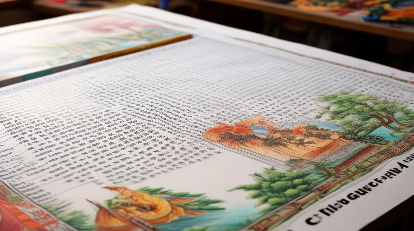 四年级语文手抄报