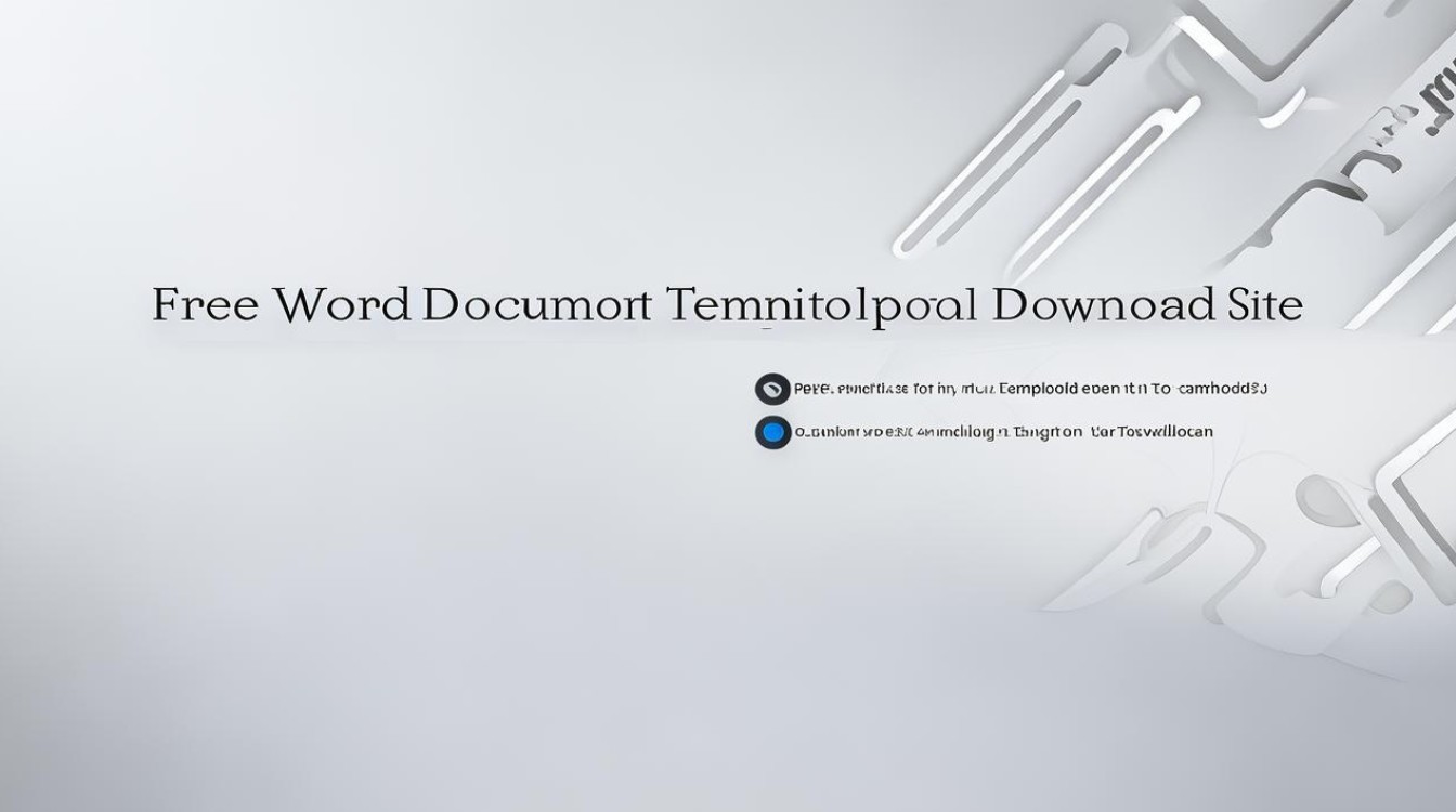 免费word文档模板下载网站