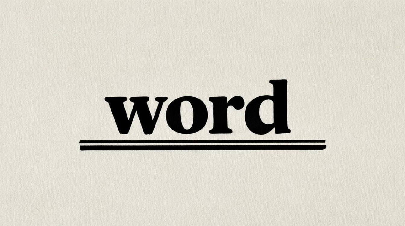 word 怎么打横线