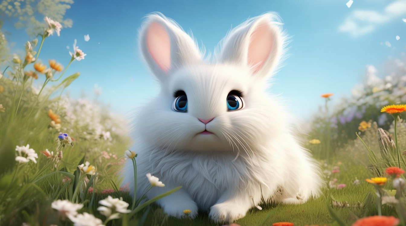 描写小白兔的作文 描写小白兔的作文