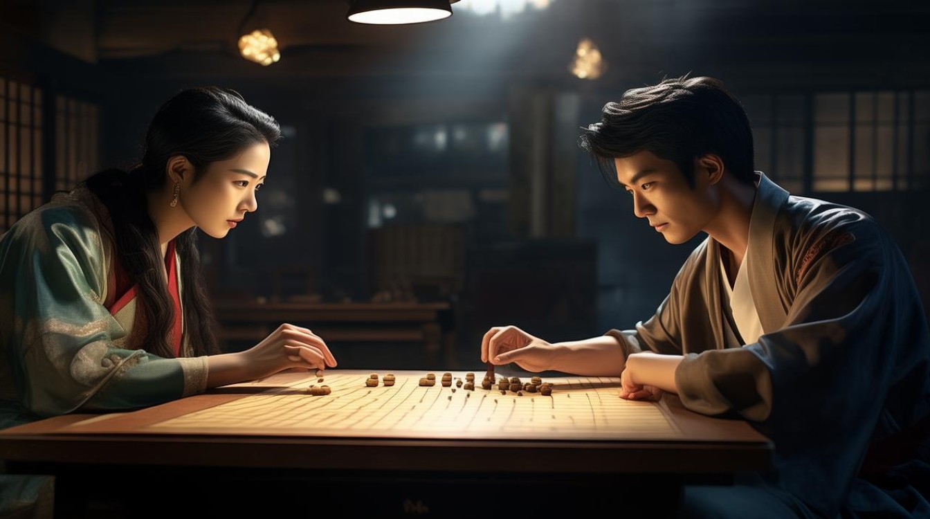 暗中下围棋 打一成语