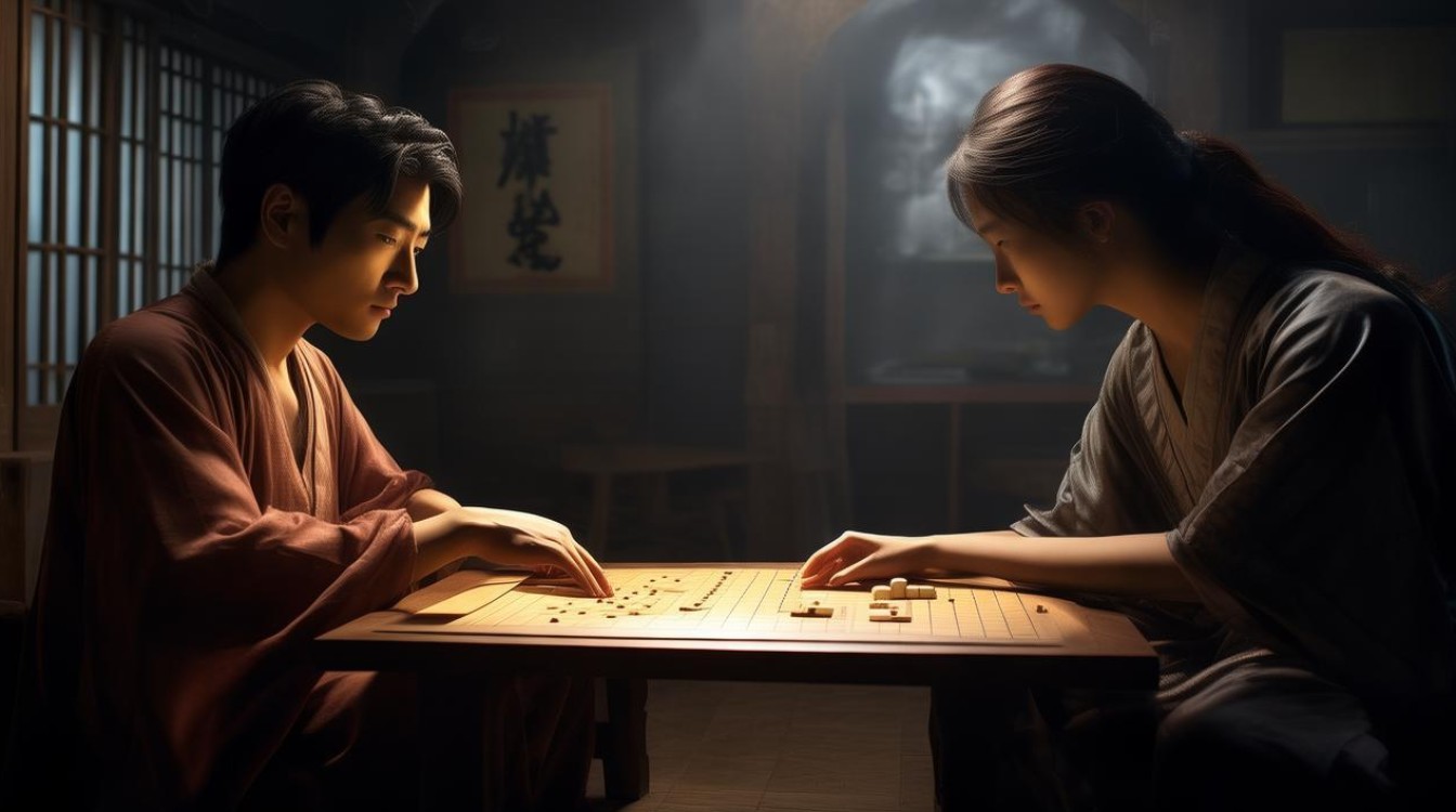 暗中下围棋 打一成语