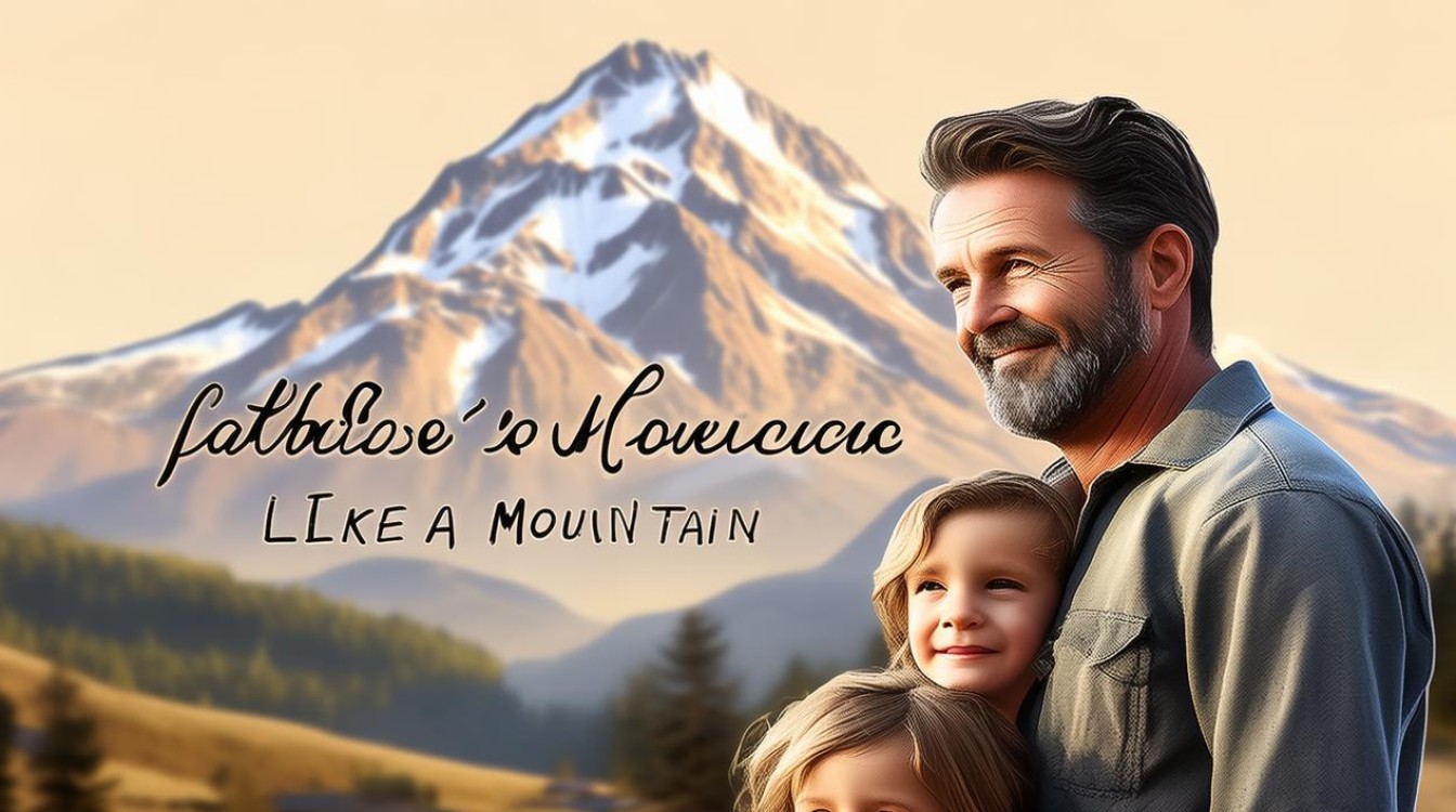 父爱如山手抄报 父爱如山手抄报