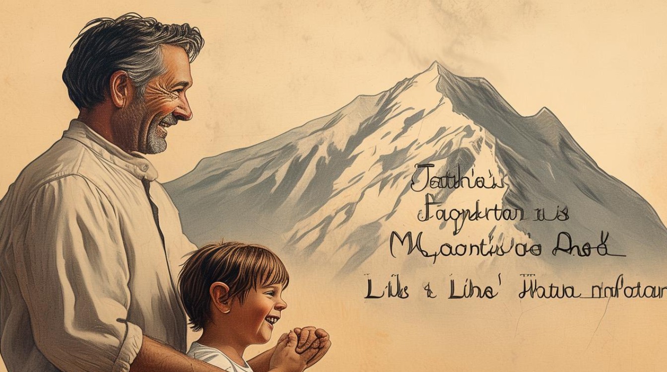 父爱如山手抄报 父爱如山手抄报