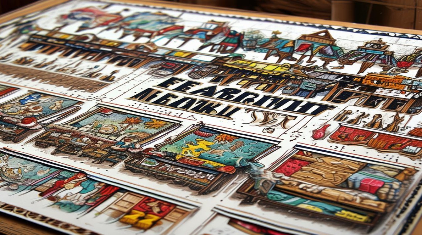 跳蚤市场手抄报