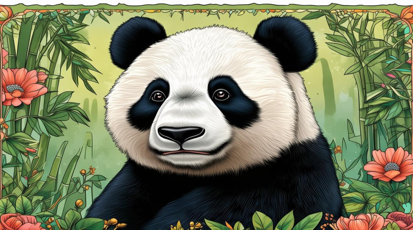 熊猫手抄报 熊猫手抄报