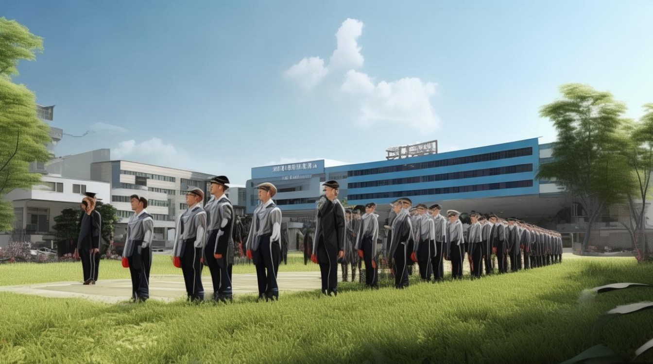 沈阳职业学院军训