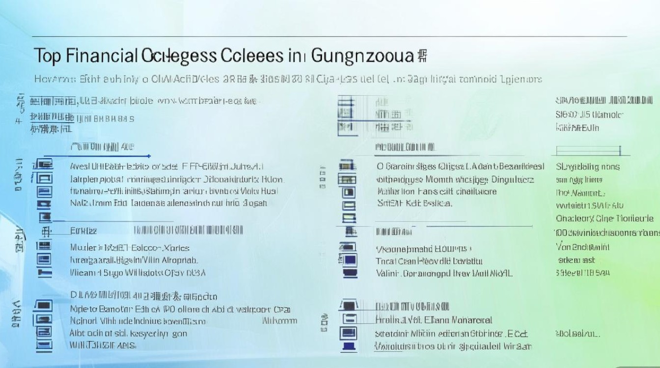 广州好的金融专科学校排名，附广州读金融哪个学校好