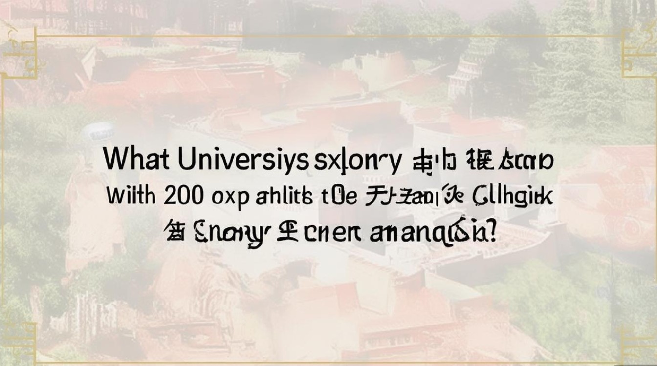 陕西高考200分上什么大学
