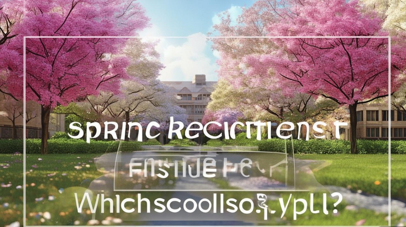 春招适合报什么学校？