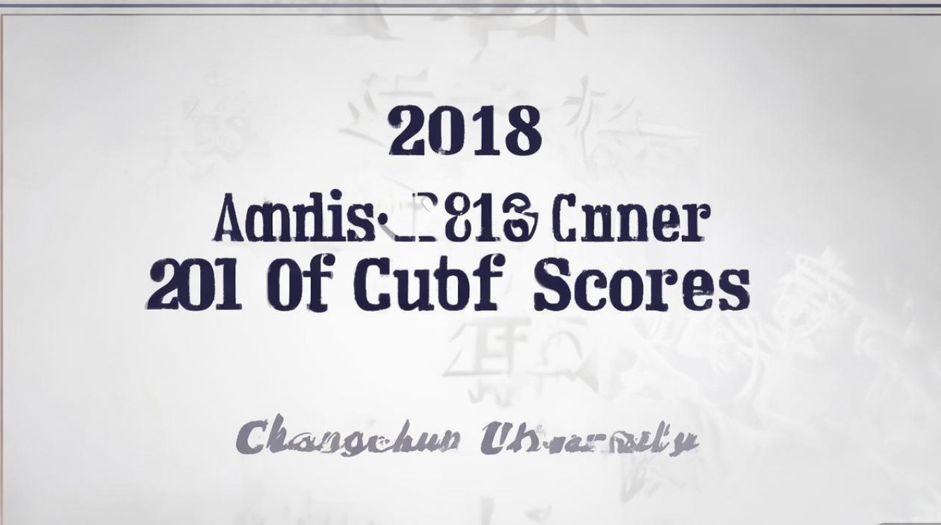 长春大学录取线2018