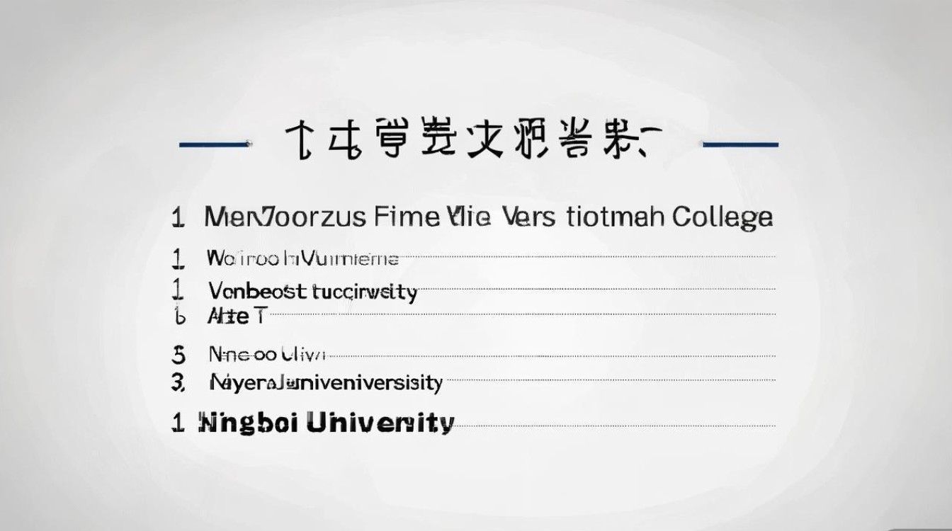 温州大学美术专科学校排名，附宁波大学和温州大学哪家强