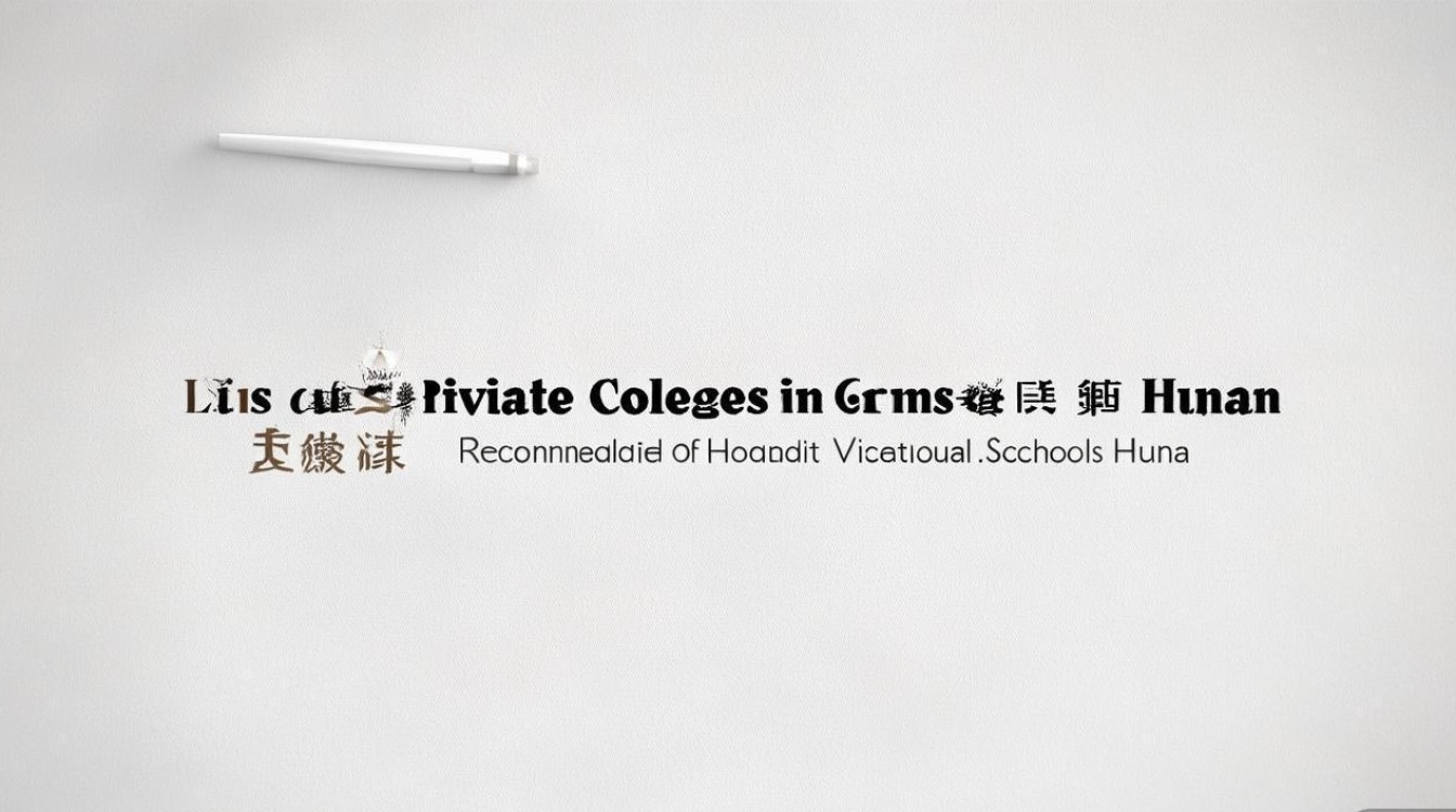 湖南民办专科学校名单有哪些？附湖南优质职校排名推荐