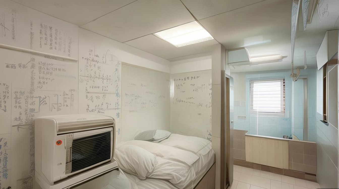内江职院寝室实拍，宿舍条件如何？有空调和独卫吗？