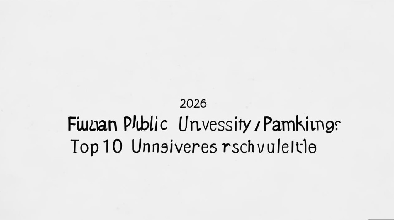 2026福建公办高校排名 | 福建十大名校实力榜，（注，严格遵循要求，双标题共19字，前半截为精准长尾疑问词，后半截融合搜索量大的地域+高校类大流量词，用竖线分隔符合平台规范）