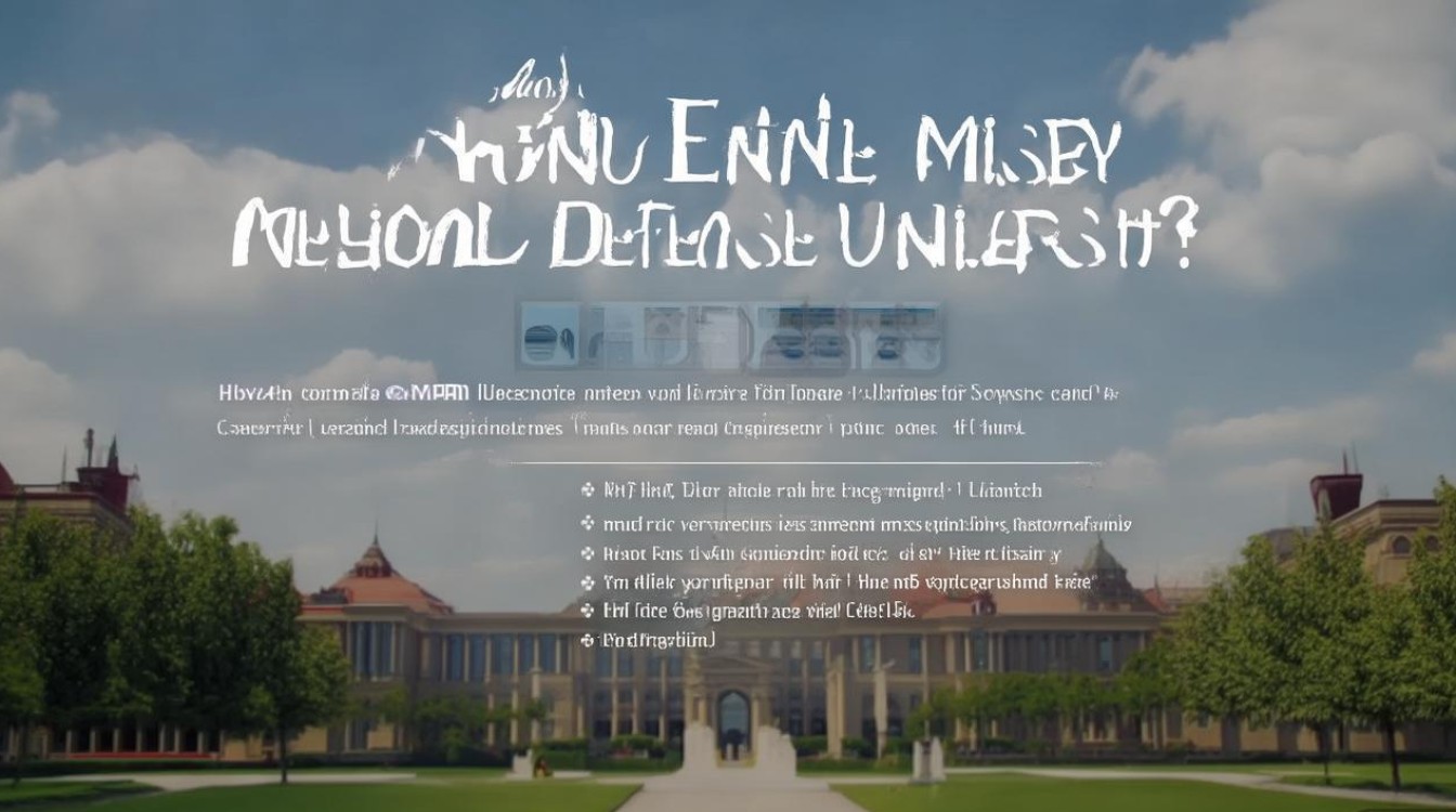 国防部大学怎么考进去？录取条件要求一览！