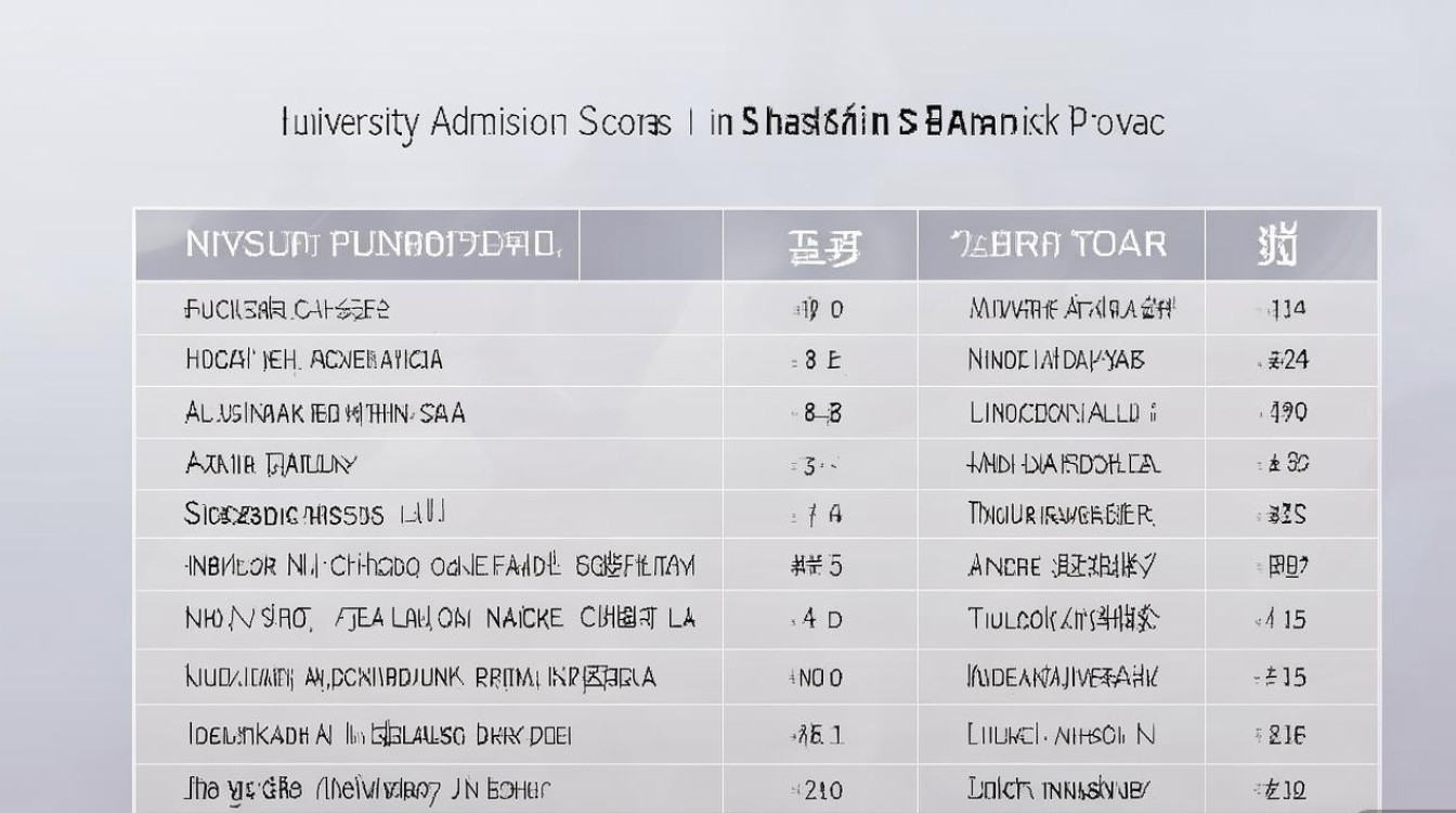 大学在陕西省录取分数线是多少，高考多少分能上？